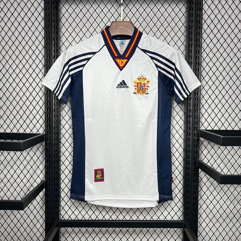 Spain 🇪🇸 1998 World Cup Away Jersey. - World Cup Retro Soccer Shop
