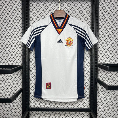 Spain 🇪🇸 1998 World Cup Away Jersey. - World Cup Retro Soccer Shop