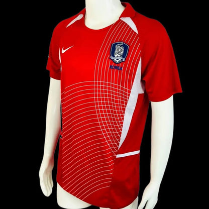 South Korea 🇰🇷 2002 World Cup Home Jersey. - World Cup Retro Soccer Shop
