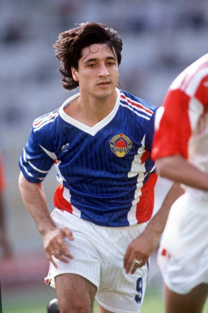 Yugoslavia 1990 World Cup Home Jersey. - World Cup Retro Soccer Shop