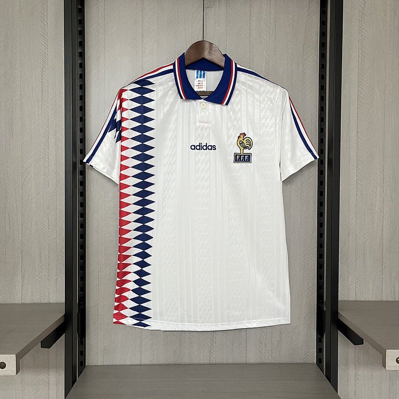 France 🇫🇷 1994/96 Away Jersey. - World Cup Retro Soccer Shop