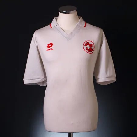 Switzerland 🇨🇭1994/96 Away Jersey. - World Cup Retro Soccer Shop