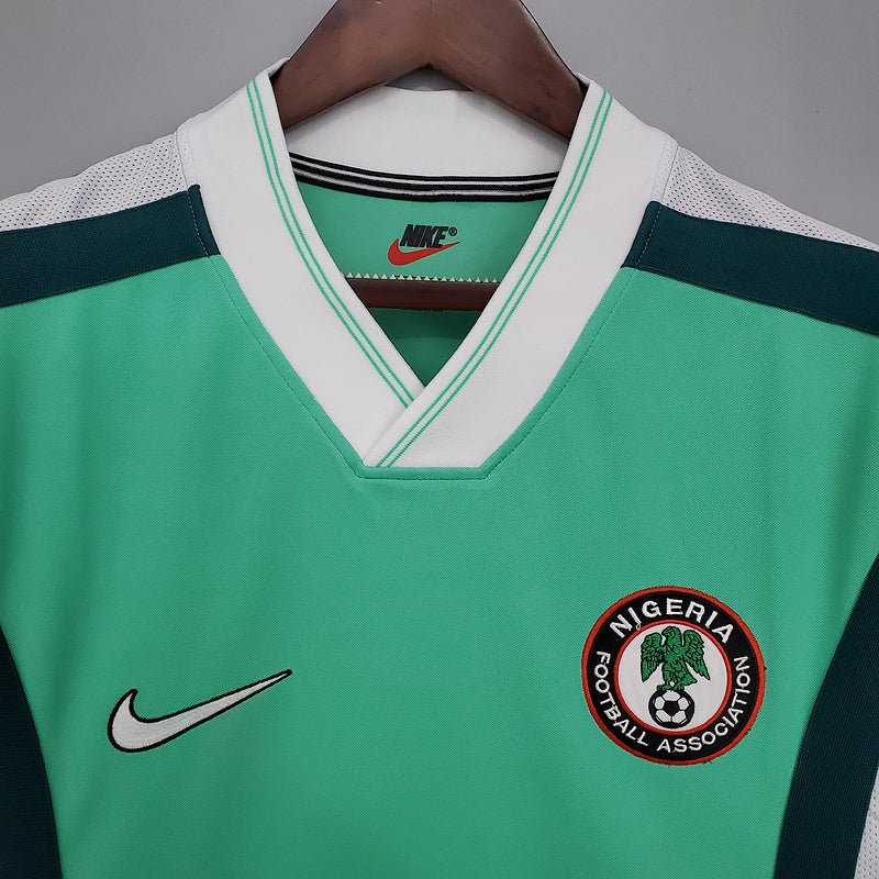 Nigeria 🇳🇬 1998 World Cup Home Jersey. - World Cup Retro Soccer Shop