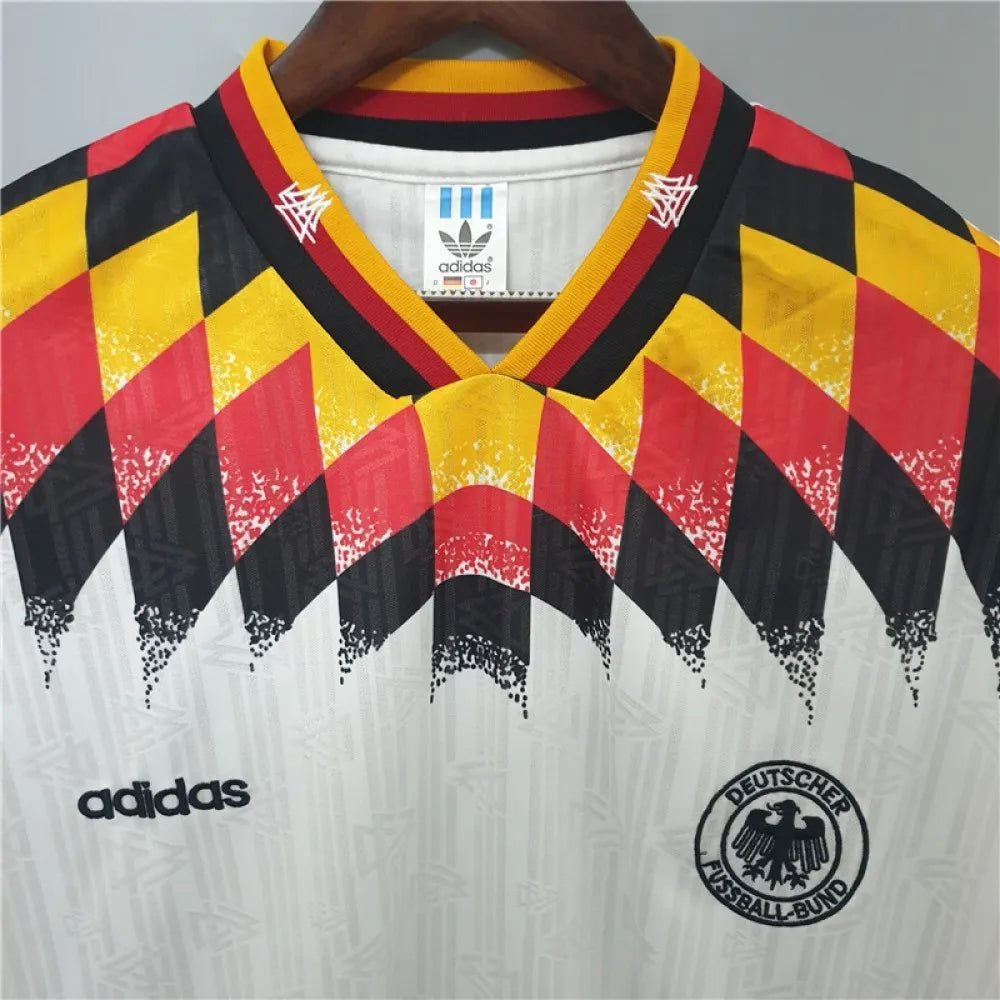 Germany 🇩🇪 1994 World Cup Home Jersey. - World Cup Retro Soccer Shop