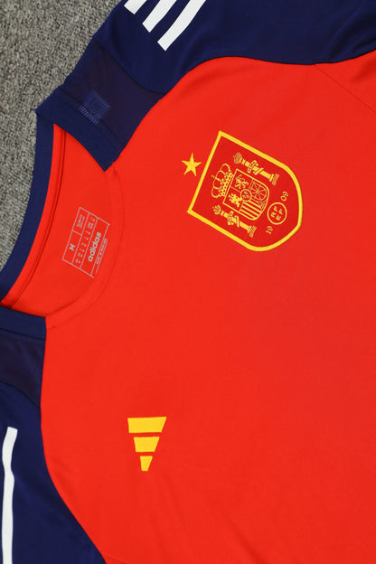 Spain 🇪🇸 Training Gear, Shirt & Shorts Set.