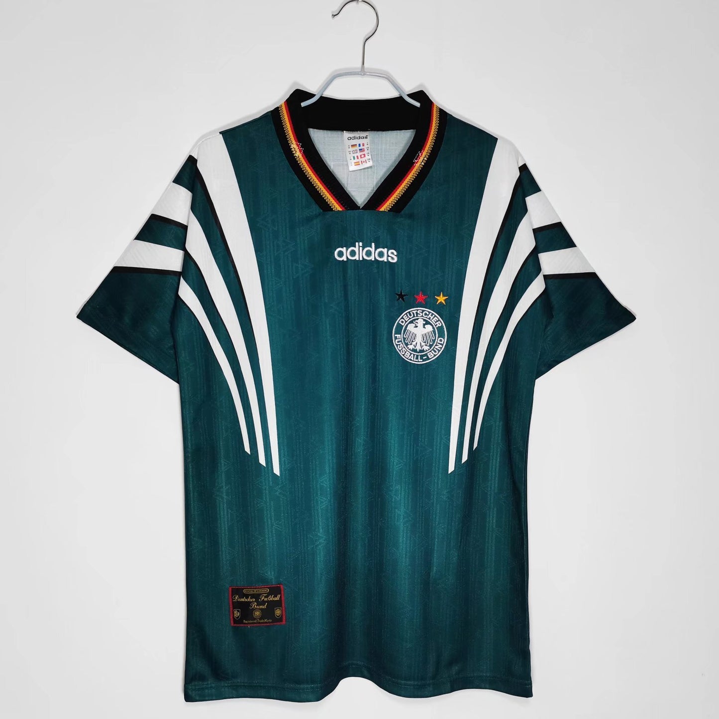 Germany 🇩🇪 “Euro 96” European Cup Champions Away Jersey. - World Cup Retro Soccer Shop