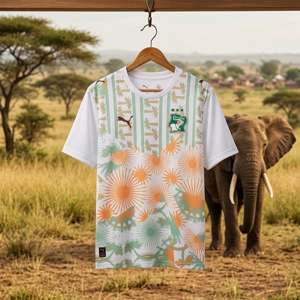 Ivory Coast 🇨🇮 2026 World Cup Away Jersey.
