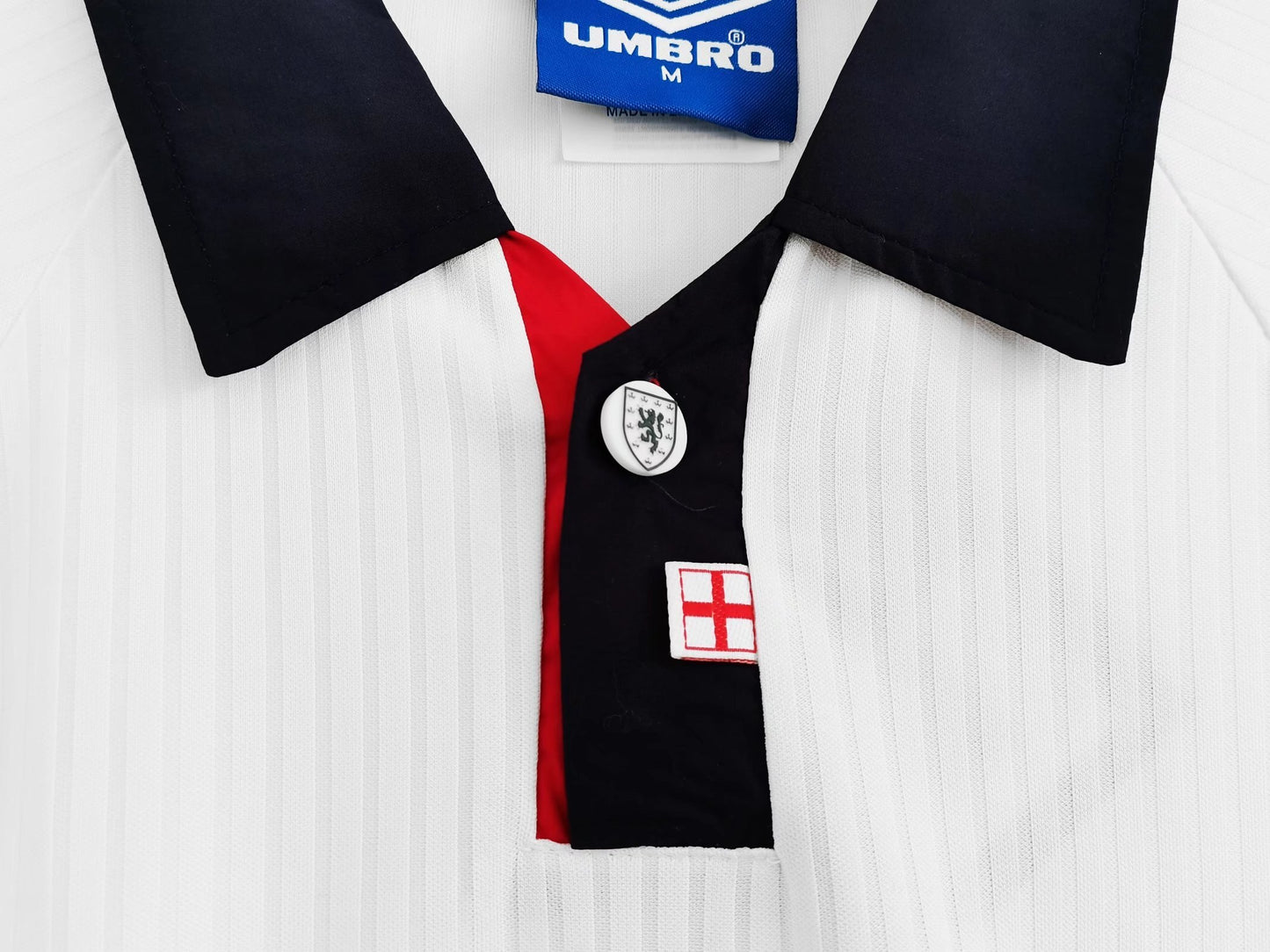 England 🏴󠁧󠁢󠁥󠁮󠁧󠁿 1998 World Cup “Long Sleeve” Home Jersey. - World Cup Retro Soccer Shop