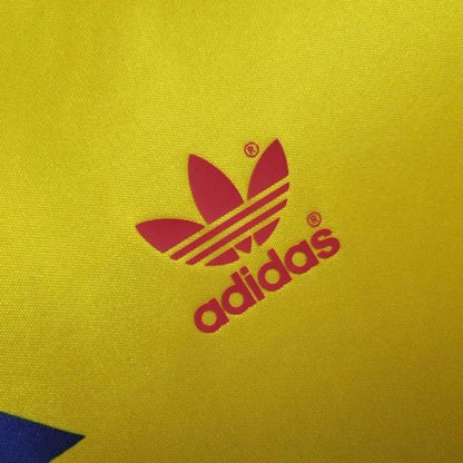 Colombia 🇨🇴 1990 World Cup Home Jersey. - World Cup Retro Soccer Shop
