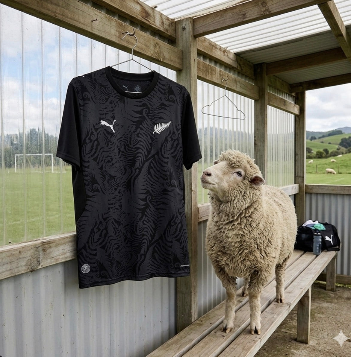 New Zealand 🇳🇿 2026 World Cup Away Jersey.