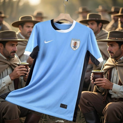 Uruguay 🇺🇾 2024 Home Jersey. - World Cup Retro Soccer Shop