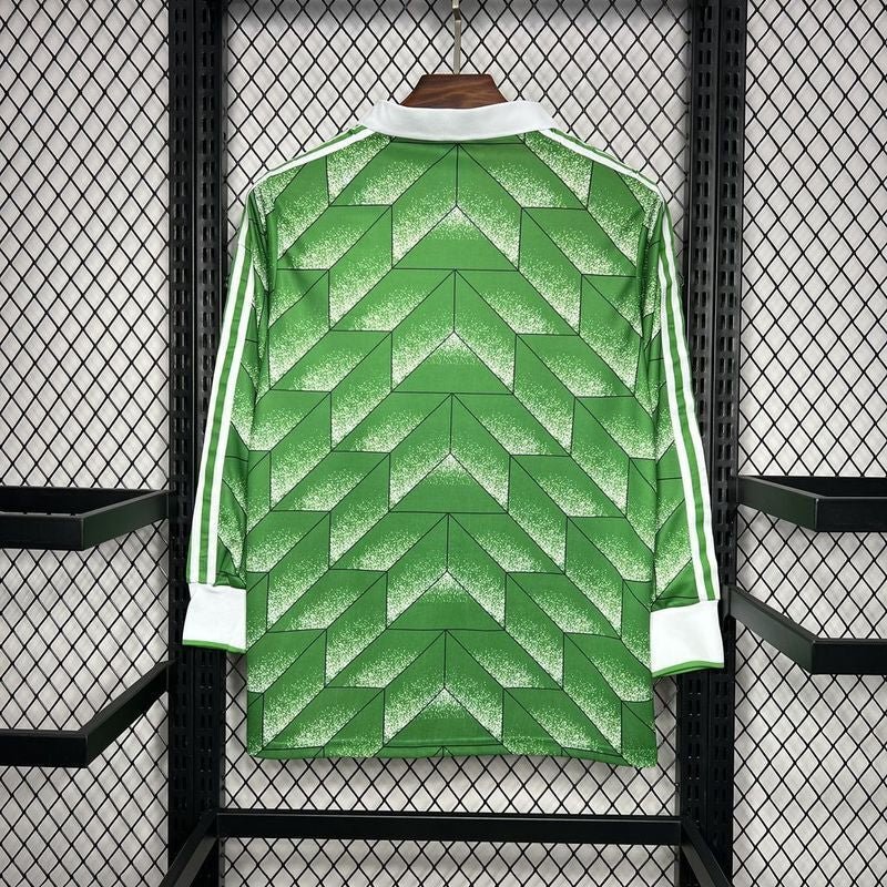 Germany (West) 🇩🇪 1988/90 Away Long Sleeve Jersey. - World Cup Retro Soccer Shop