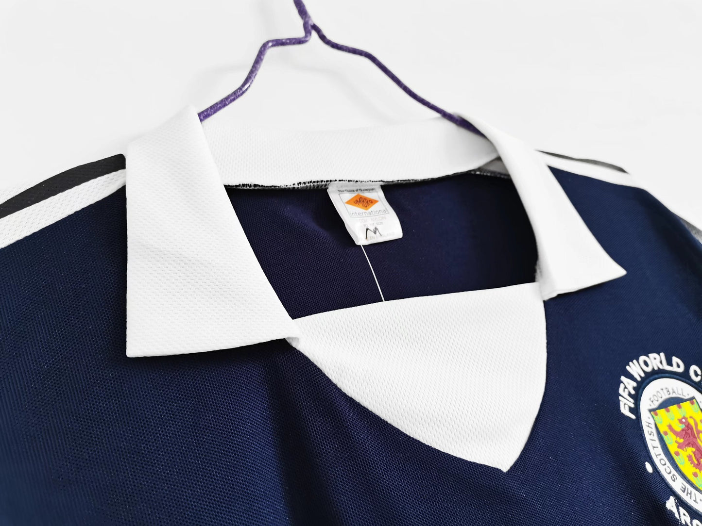 Scotland 🏴󠁧󠁢󠁳󠁣󠁴󠁿 1978 World Cup Home Jersey. - World Cup Retro Soccer Shop
