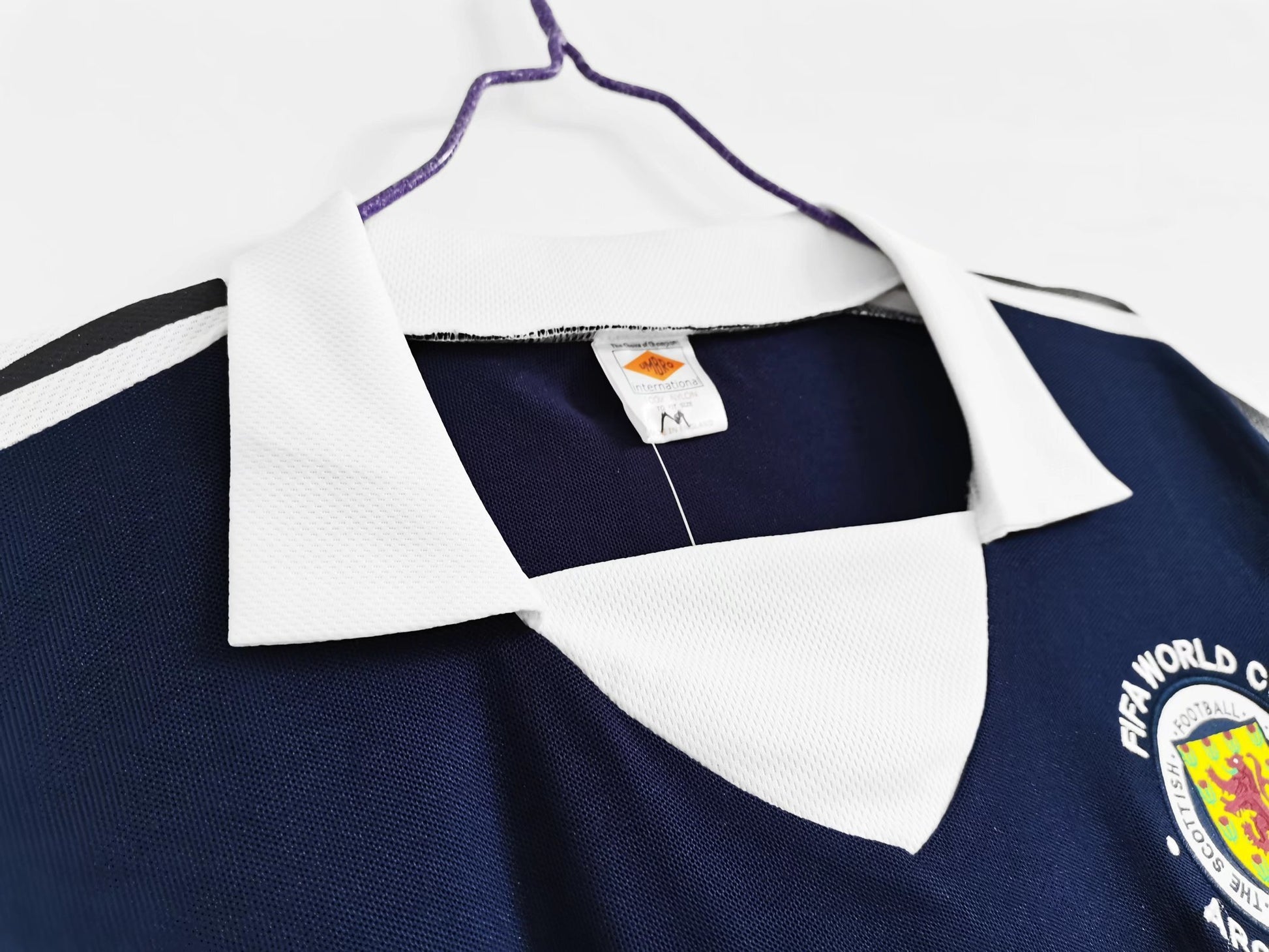 Scotland 🏴󠁧󠁢󠁳󠁣󠁴󠁿 1978 World Cup Home Jersey. - World Cup Retro Soccer Shop