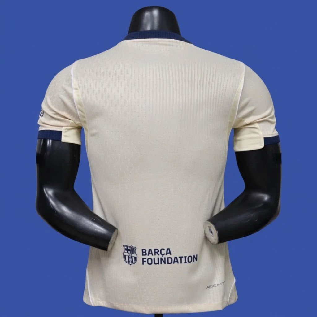 Barcelona FC 26/27 4th short sleeve soccer jersey by World Cup Retro Soccer Shop, featuring team crest and vibrant design.
