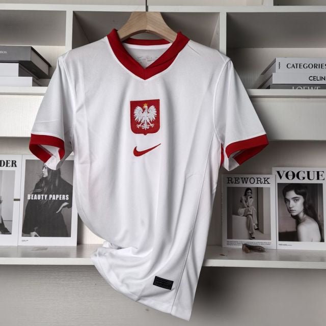 Poland 🇵🇱 2024/25 Home Jersey. - World Cup Retro Soccer Shop