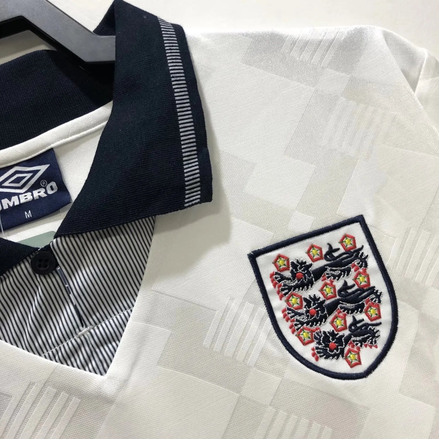 England 🏴󠁧󠁢󠁥󠁮󠁧󠁿 1990 “Italia 90” Home Jersey. - World Cup Retro Soccer Shop