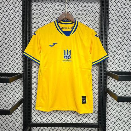 Ukraine 🇺🇦 2024/25 Home Jersey. - World Cup Retro Soccer Shop