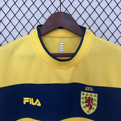 Scotland 🏴󠁧󠁢󠁳󠁣󠁴󠁿 2002 Away Jersey. - World Cup Retro Soccer Shop