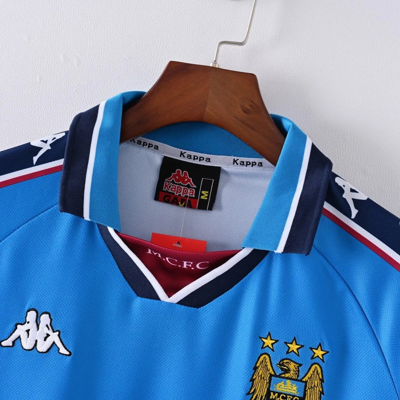 Manchester City FC 97/99 Home Retro Jersey.