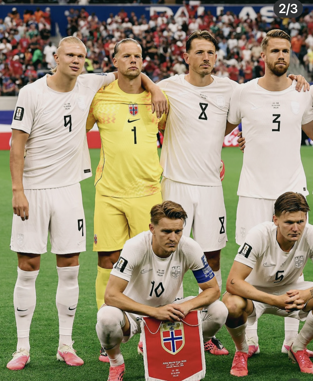 Norway 🇳🇴 2026 World Cup Third Jersey.
