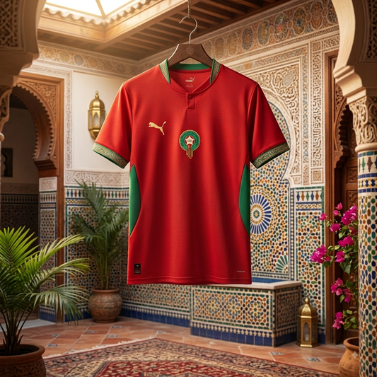 Morocco 🇲🇦 2026 World Cup Home Jersey.