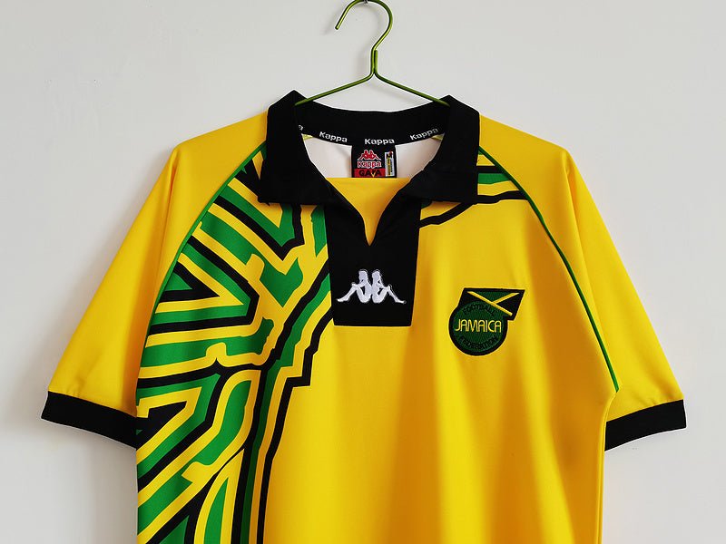 Jamaica 🇯🇲 1998 World Cup Home Jersey. - World Cup Retro Soccer Shop