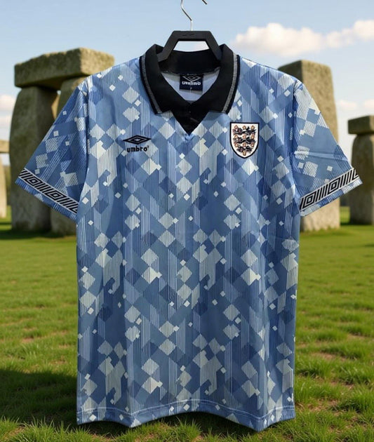 England 🏴󠁧󠁢󠁥󠁮󠁧󠁿 1990/92 Third Jersey. - World Cup Retro Soccer Shop