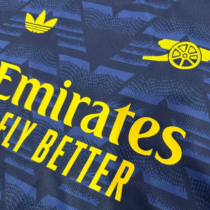 Arsenal 26/27 Away Kit. Gold Premier League patch.