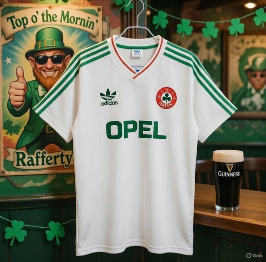 Ireland 🇮🇪 1990 World Cup Away Jersey. - World Cup Retro Soccer Shop
