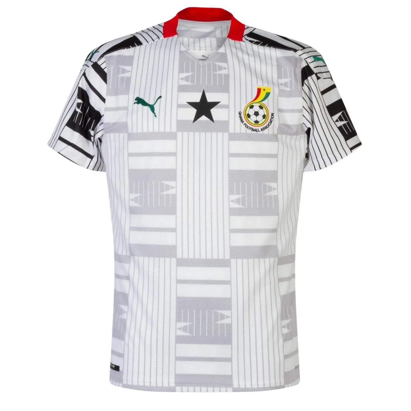 Ghana 🇬🇭 2020/21 Home Jersey. - World Cup Retro Soccer Shop