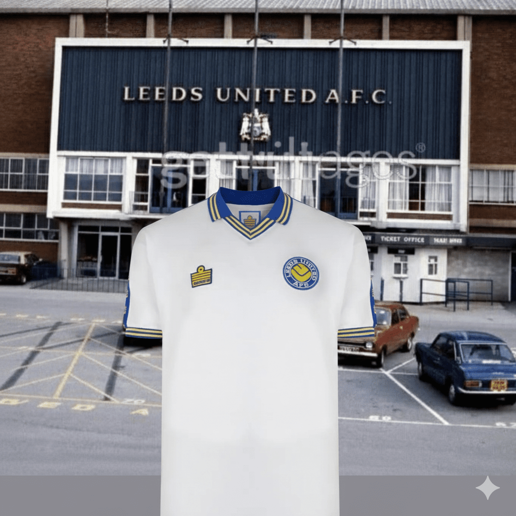 Leeds United 1978/79 Home Retro Kit. - World Cup Retro Soccer Shop