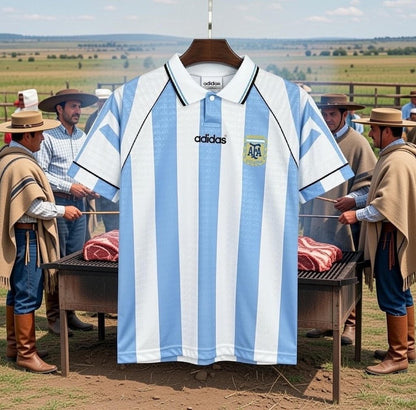 Argentina 🇦🇷 1994/96 World Cup Home Jersey. - World Cup Retro Soccer Shop
