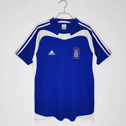 Greece 🇬🇷 Euro 2004 “Champions” Home Jersey. - World Cup Retro Soccer Shop