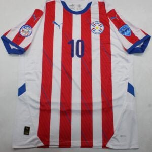 Paraguay 🇵🇾 2023 Home Jersey. - World Cup Retro Soccer Shop
