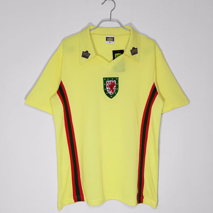Wales 🏴󠁧󠁢󠁷󠁬󠁳󠁿 1976/79 Away Jersey. - World Cup Retro Soccer Shop
