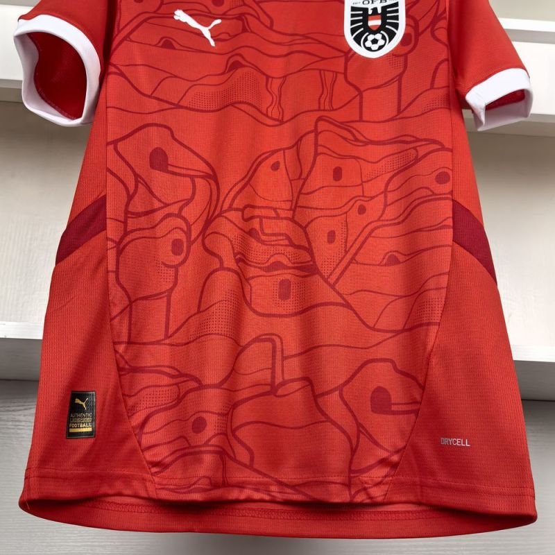 Austria 🇦🇹 2022 World Cup Home Jersey. - World Cup Retro Soccer Shop