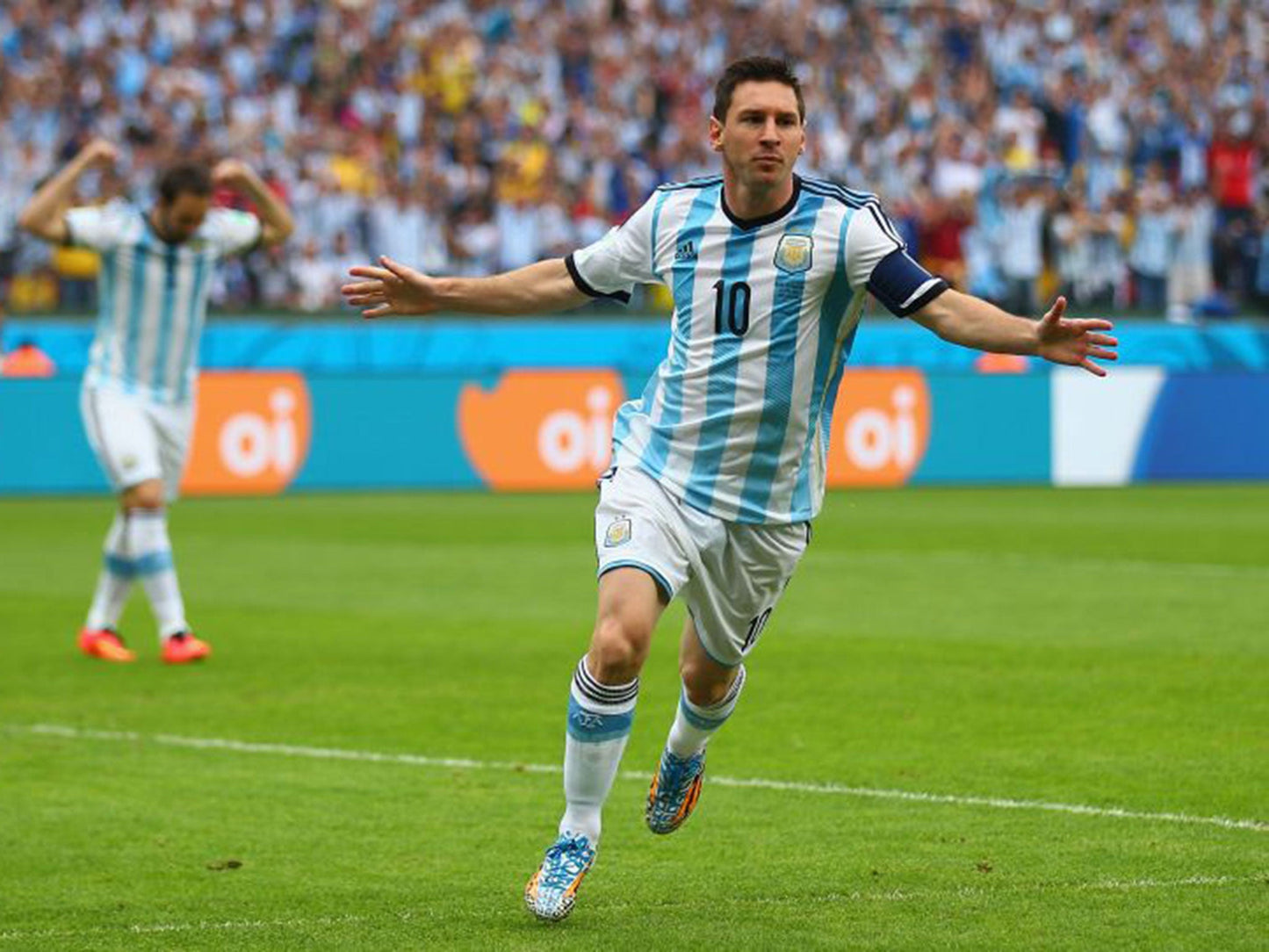 Argentina 🇦🇷 2014 World Cup Home Jersey. - World Cup Retro Soccer Shop
