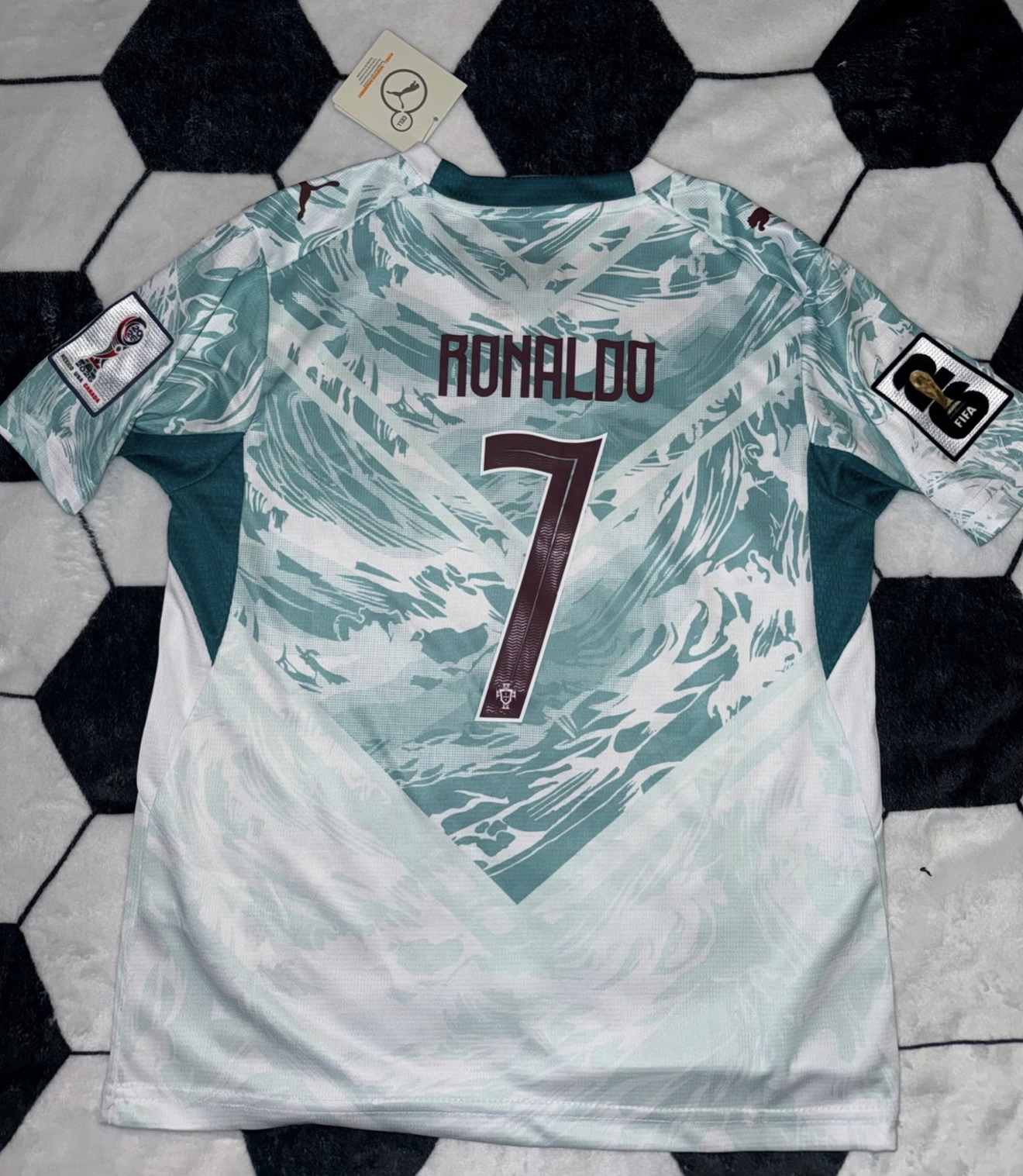 Portugal 🇵🇹 World Cup 2026 Kids Kit Set, Away Jersey Shorts & Socks.