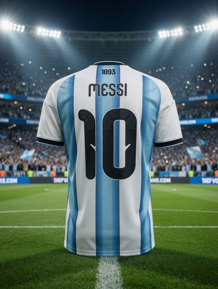 Argentina 🇦🇷 NEW !! 2026 World Cup “Champions” Home Jersey.