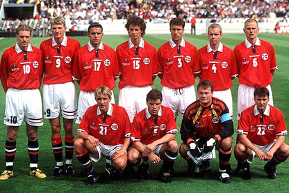 Norway 🇳🇴 1998/2000 Home Jersey. - World Cup Retro Soccer Shop