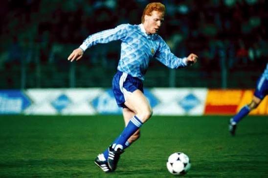 Germany (East) The DDR 🇩🇪 1988/90 Away Long Sleeve Jersey. The last East Germany kit ever made. - World Cup Retro Soccer Shop