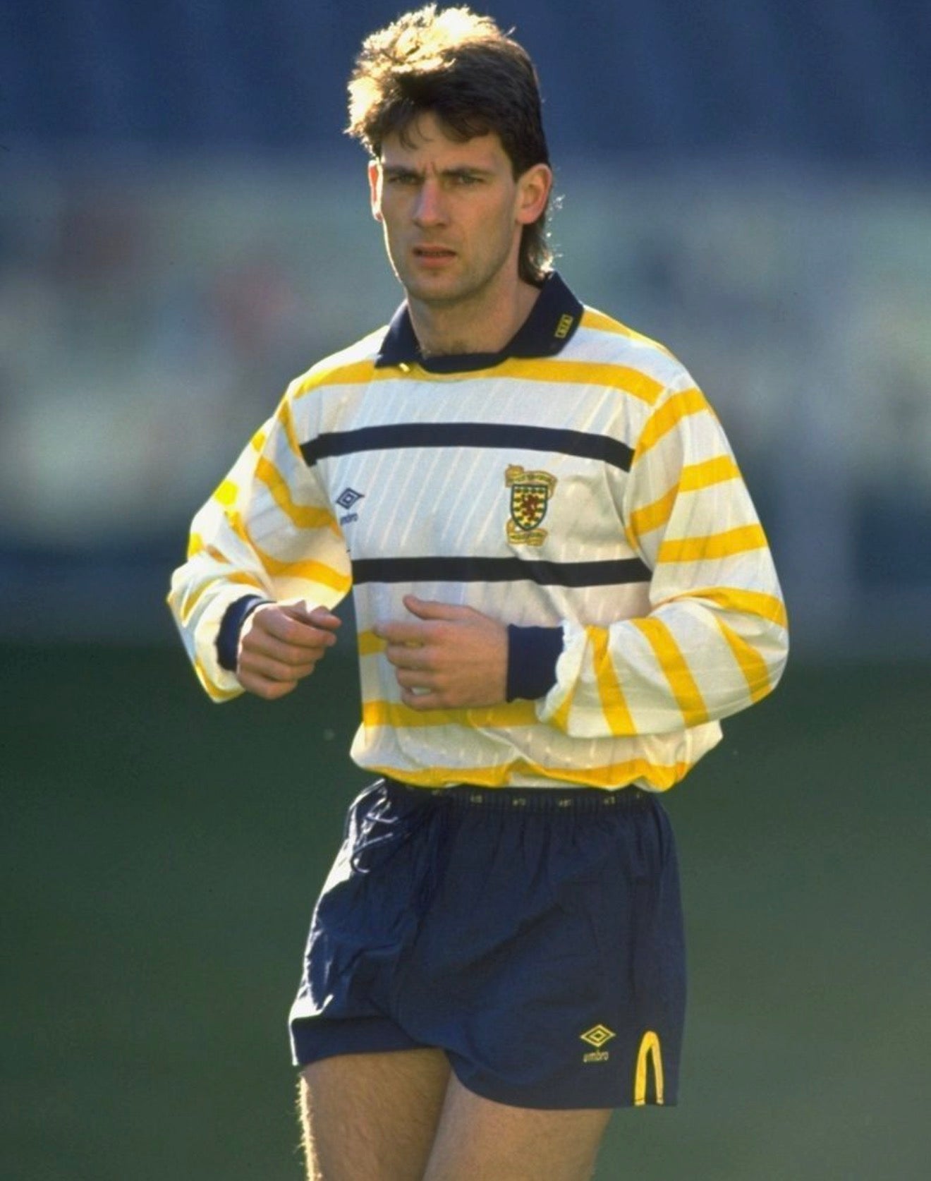 Scotland 🏴󠁧󠁢󠁳󠁣󠁴󠁿 1990 World Cup Away Jersey. - World Cup Retro Soccer Shop