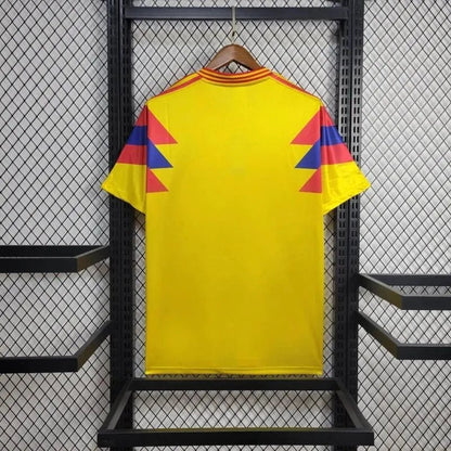 Colombia 🇨🇴 1990 World Cup Home Jersey. - World Cup Retro Soccer Shop