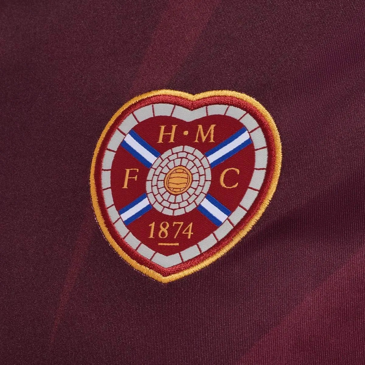 Hearts of Midlothian FC 25/26 Home Kit.