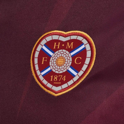 Hearts of Midlothian FC 25/26 Home Kit.