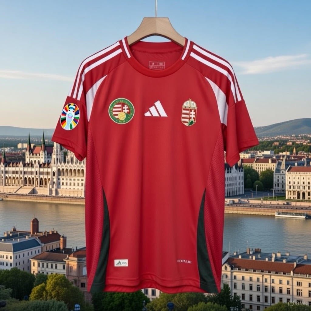Hungary 🇭🇺 Euro 2024 Home Jersey. - World Cup Retro Soccer Shop