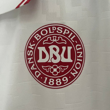 Denmark 🇩🇰 Euro 2024 Away Jersey. - World Cup Retro Soccer Shop