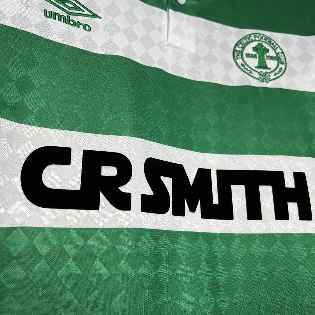 Celtic FC 87/88 Home Retro Kit. 100th Anniversary Edition.