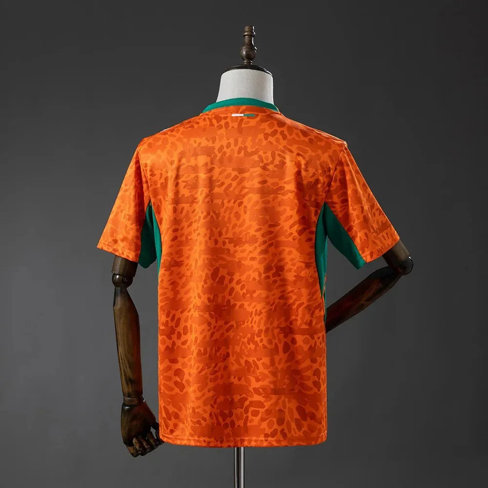 Ivory Coast 2026 World Cup home jersey, short sleeve, with national team colors and logo, from World Cup Retro Soccer Shop.